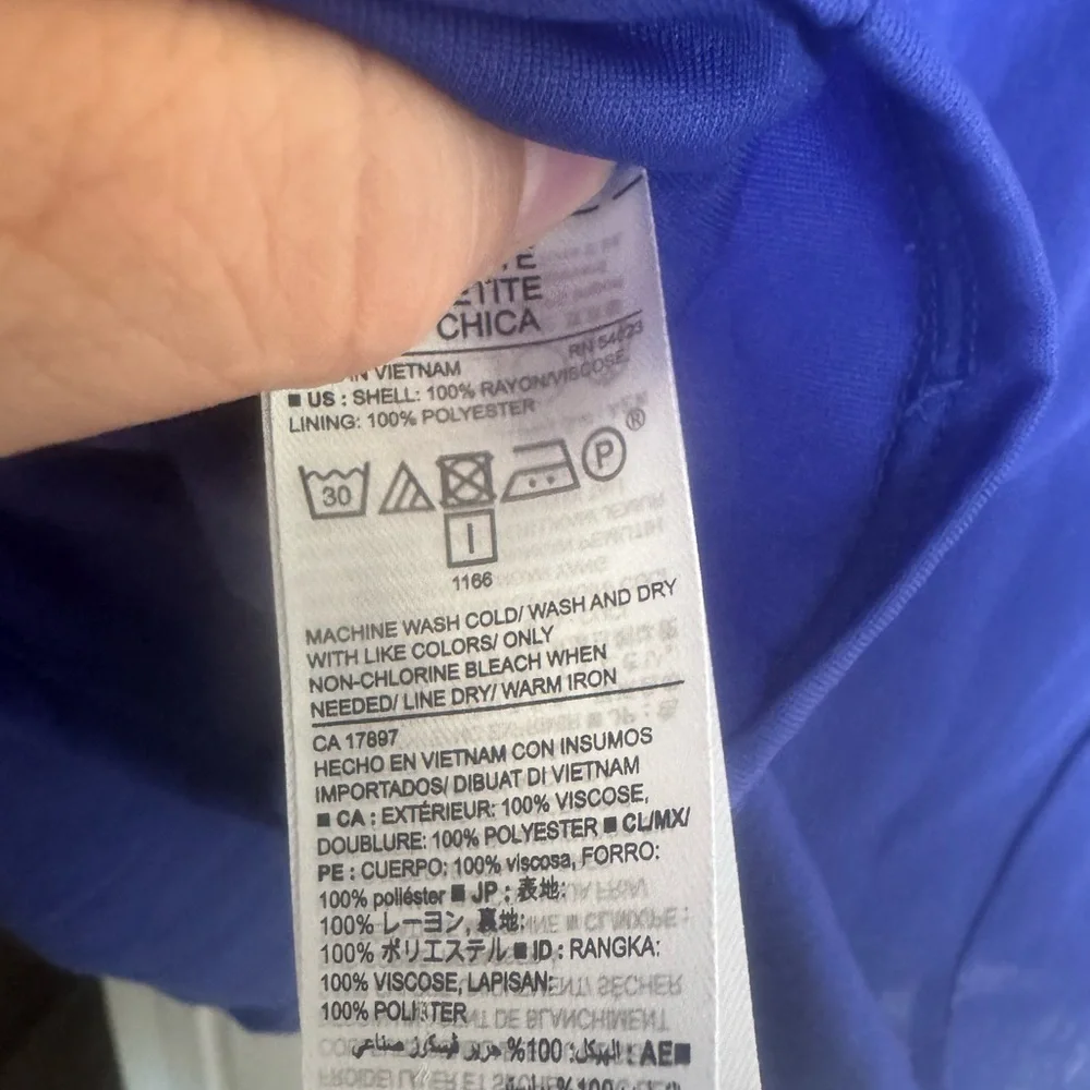 Old Navy Royal Blue Women's Tunic - Picture 6 of 6